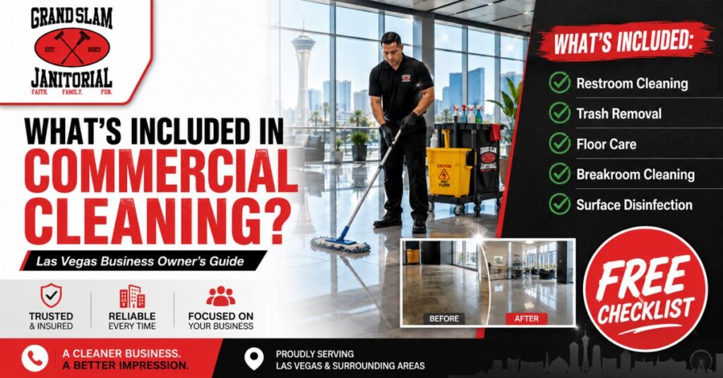 What's Included in Commercial Cleaning Services
