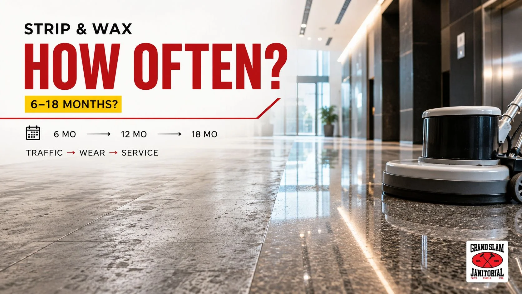 How Often Should Commercial Floors Be Stripped and Waxed